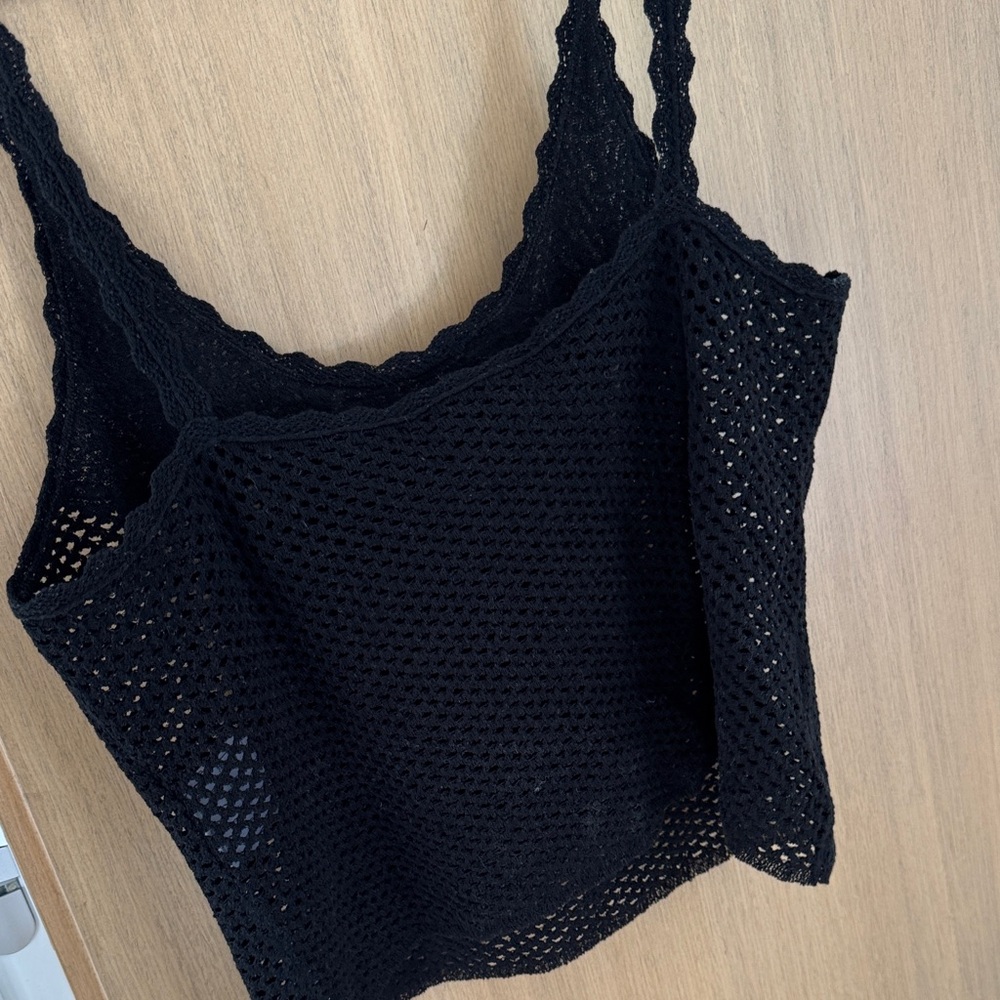 CHANEL Black Crochet Top - Picture 3 of 7
